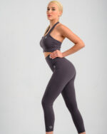 Everyday High-Waisted Leggings – Soft Sculpting Fit with Supportive Waistband - Image 3